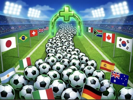 WorldCup Ball Crowd gameplay