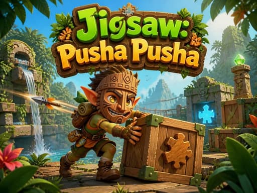 Jigsaw: Pusha Pusha gameplay