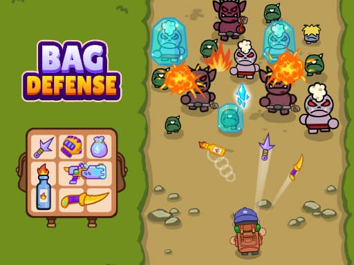 Bag Defense gameplay