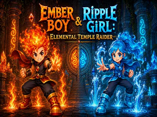 Ember Boy and Ripple Girl gameplay