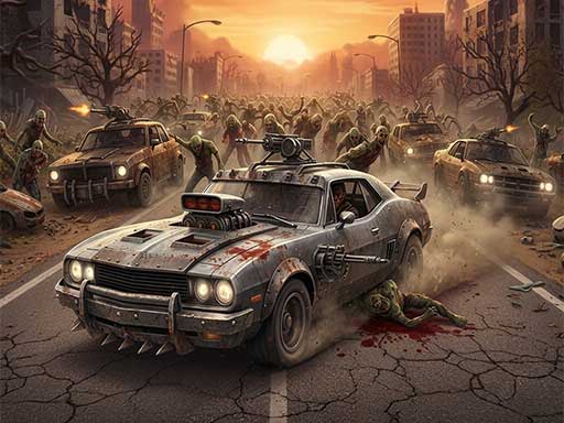 Zombie Road Drive gameplay