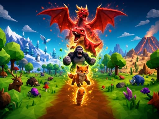 Evolution Arena Battle Royale gameplay