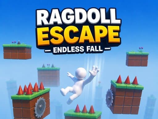 Ragdoll Escape: Endless Fall gameplay