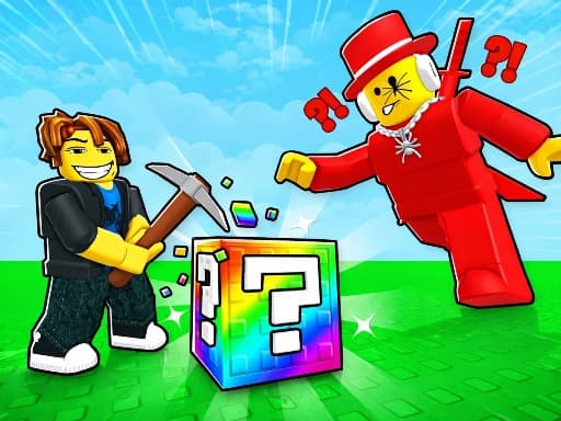Break a Lucky Blocks: Catch Brainrots gameplay