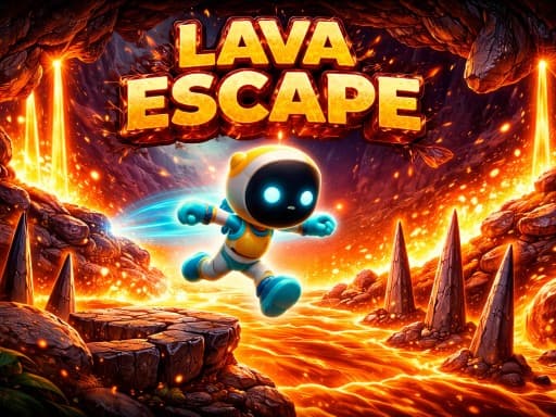 THE LAVA ESCAPE gameplay