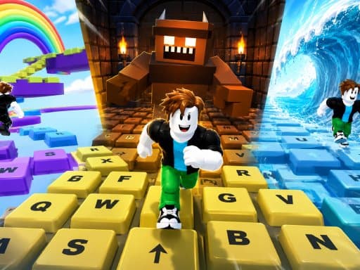 Obby Keyboard Escape gameplay