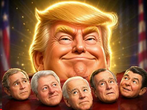 Merge the Presidents gameplay