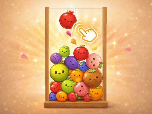 Fruit Merge Arena gameplay