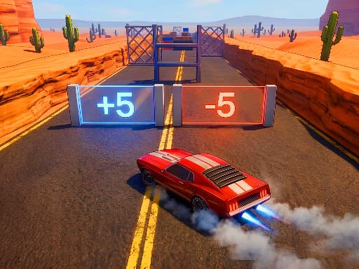 Drive and Dodge: Car Racing 3D gameplay
