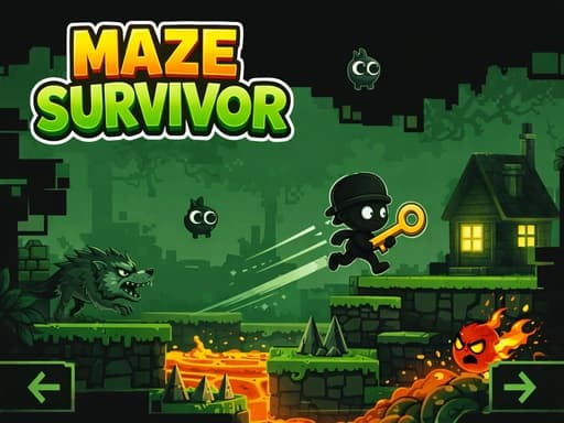 Maze Survivor   Platform Adventure Game gameplay
