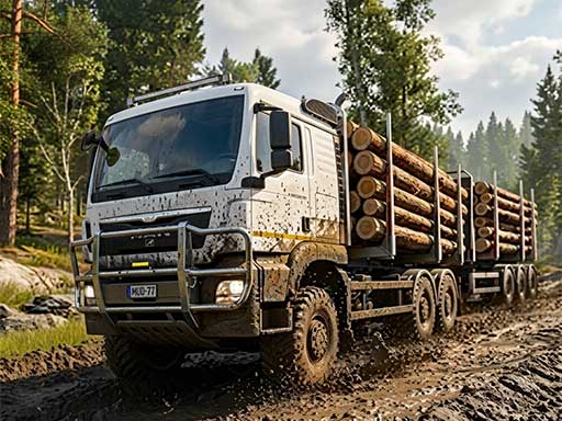 Mud Truck Driving gameplay