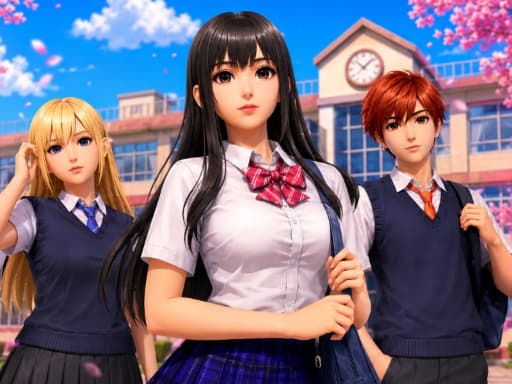High School Girls Classroom Life gameplay
