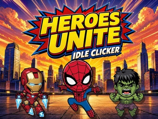 Heroes Unite Idle Clicker gameplay