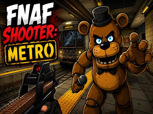 FNAF Shooter: Metro gameplay