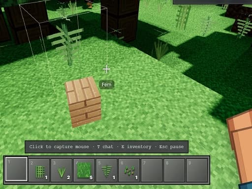 Voxel Frontier gameplay