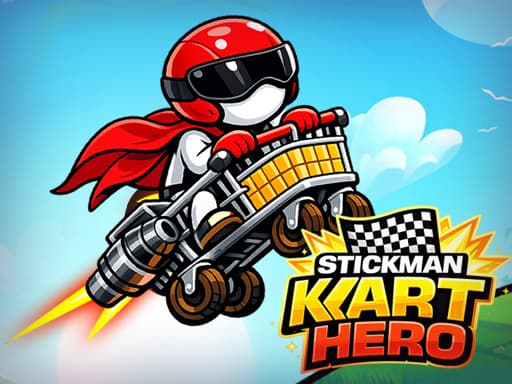 Stickman Kart Hero gameplay