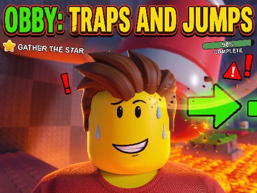 Obby: Traps And Jumps gameplay