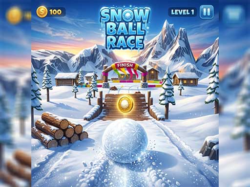 Snow Ball Race gameplay