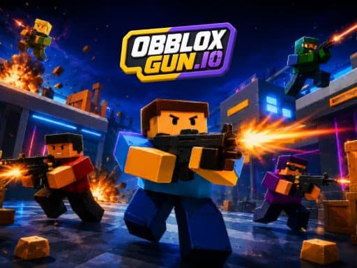 ObbloxGun.io 3D FPS Shooter gameplay