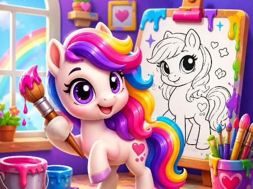 Pony Color Fun gameplay