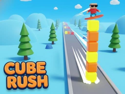 Cube Rush 3D: Survive The Rush gameplay