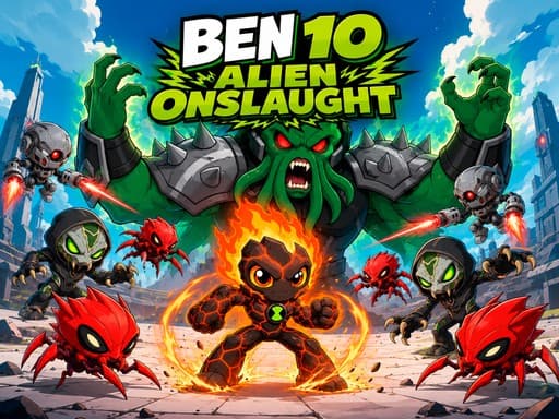 Ben 10 Alien Onslaught gameplay