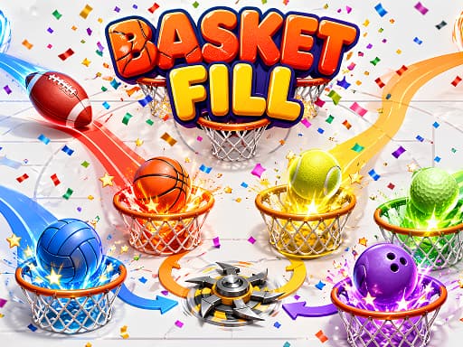 Basket Fill : Ball Puzzle gameplay