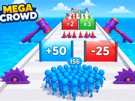 Mega Crowd gameplay