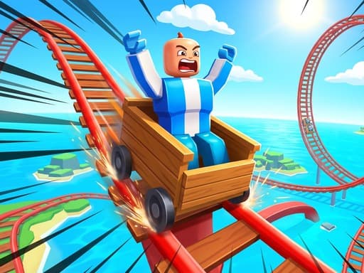 Obby Cart Rush gameplay