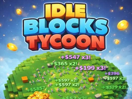 Idle Blocks Tycoon gameplay