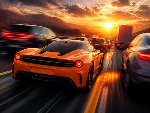 Extreme Highway Traffic Racer gameplay