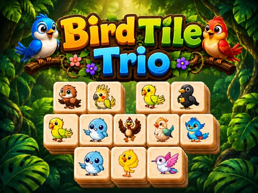 Bird Tile Trio gameplay