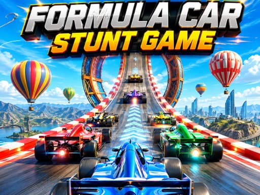 Formula Car Stunt Game gameplay