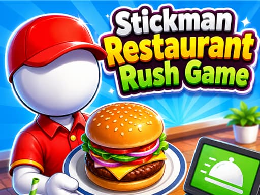 Stickman Restaurant Rush Game gameplay