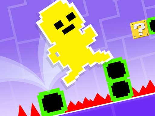 Geometry Man Dash Lite gameplay