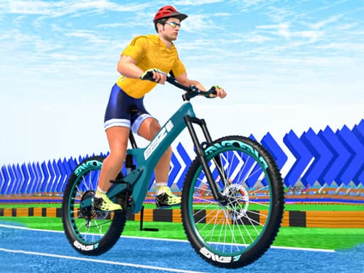Bicycle Stunt Racing Game 3D gameplay