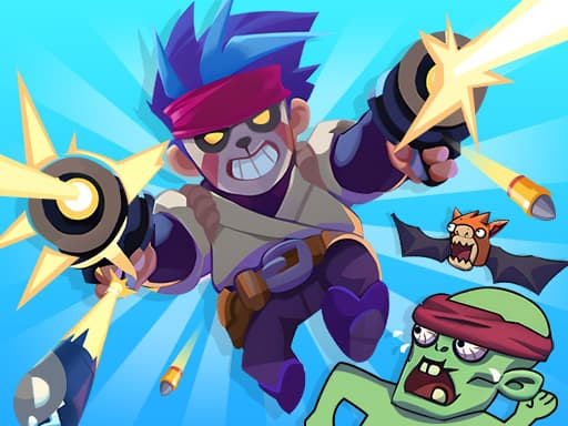 Panda Dash Auto Shooting gameplay
