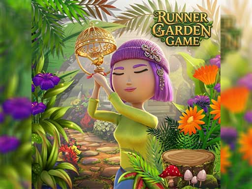Runner Garden Game gameplay