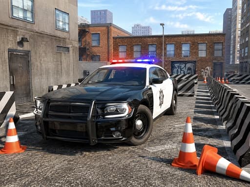 Police Car Parking 2026 gameplay