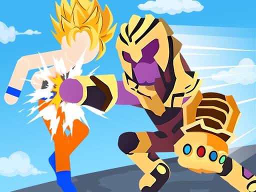 Stickman Warriors Superhero Fight gameplay